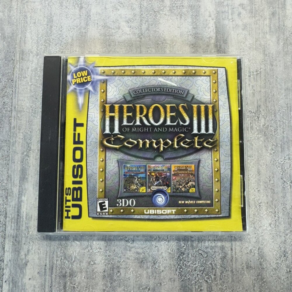 Heroes of Might and Magic III Complete (PC, 2000) Case Only